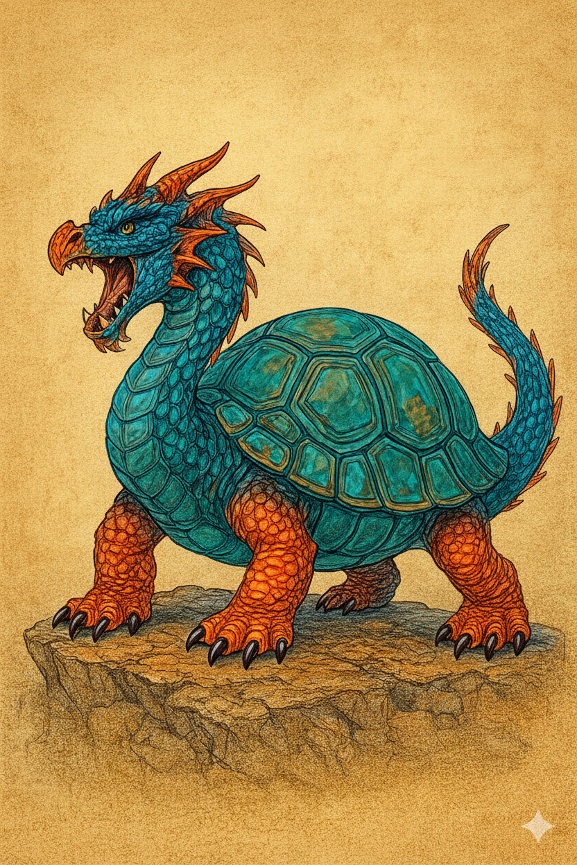 Turtle dragon
