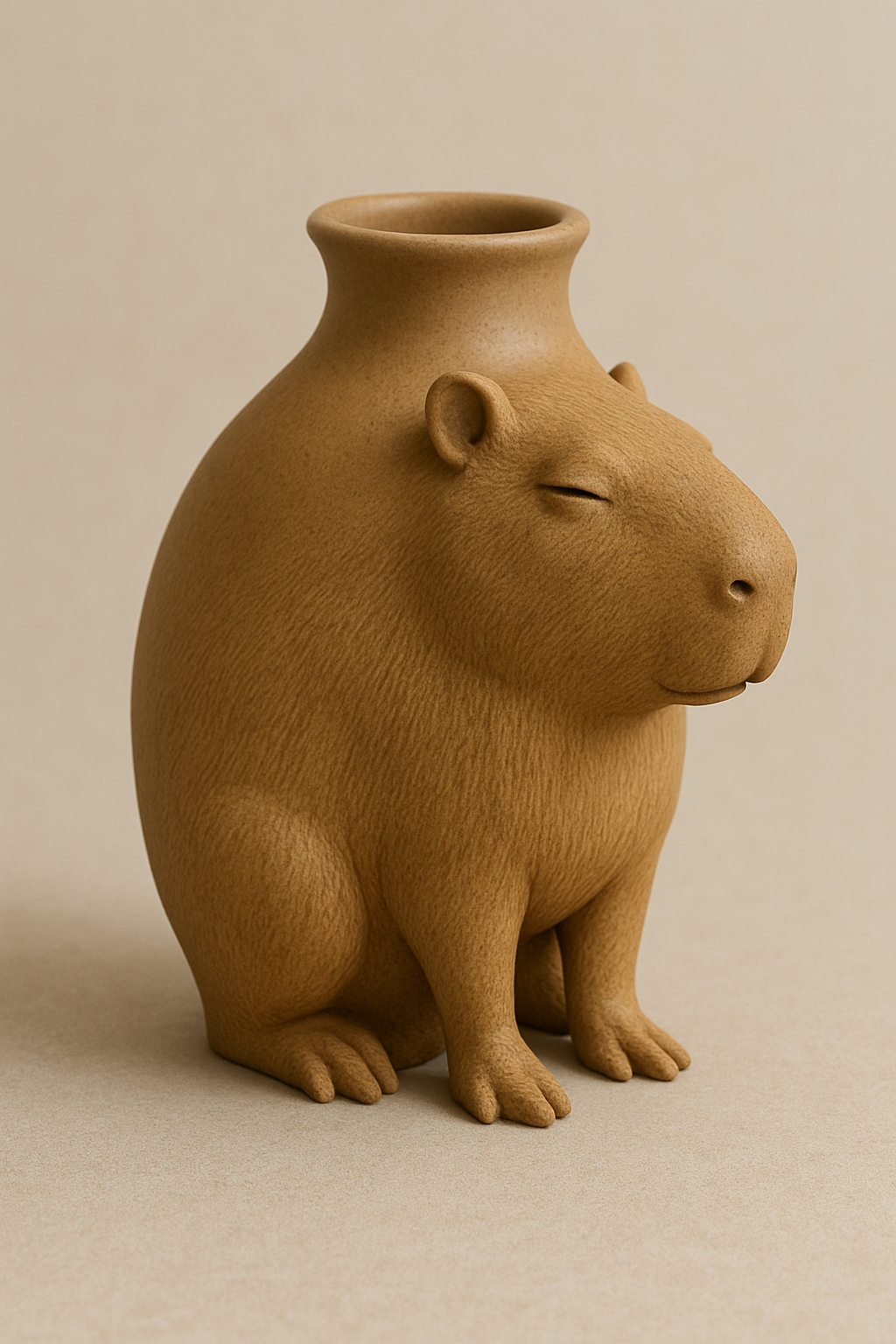capybara vase