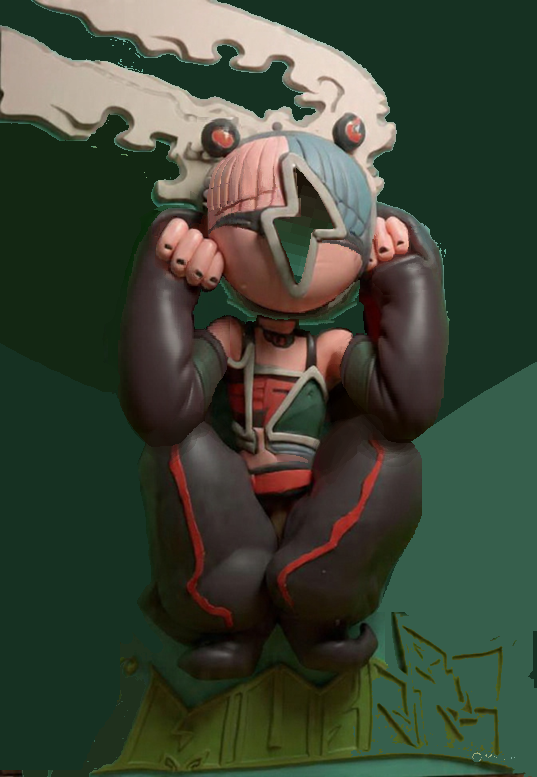 Rough unfinished model