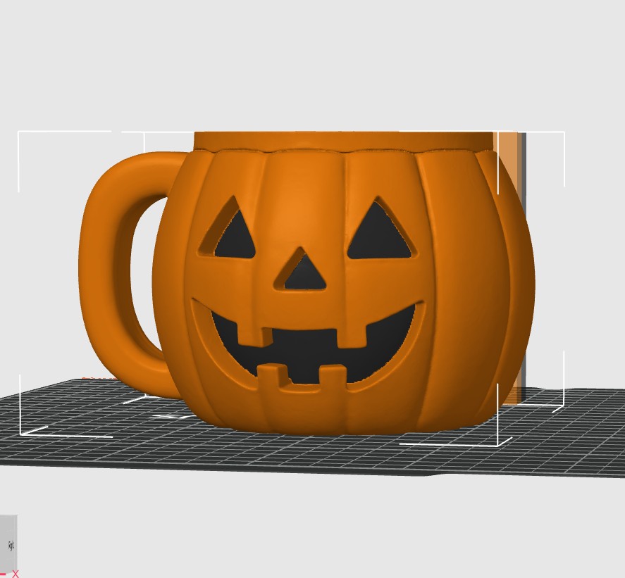 Pumpkin Ice Cream Mug
